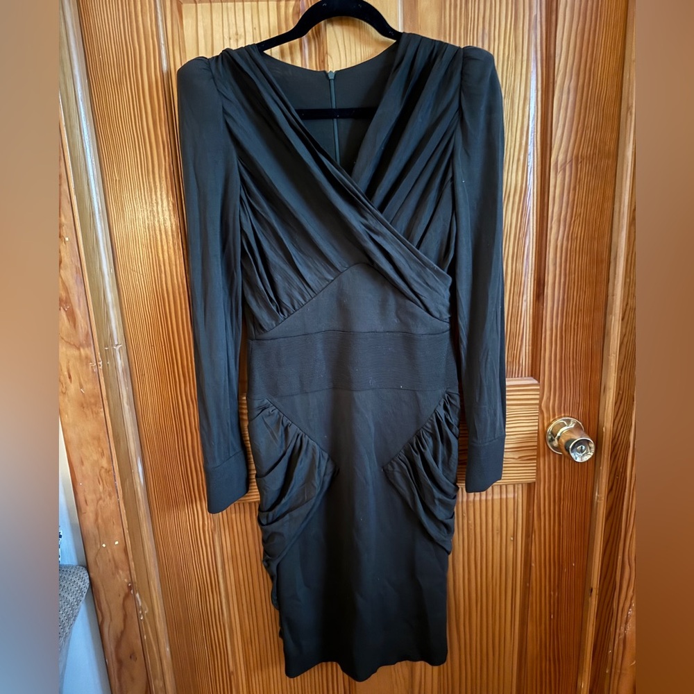 Italian, Ultra fine Merino wool dress.